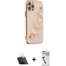 İlk El Grup Pilelistore™ iPhone 12 Pro Kılıf Nova Işık Prime - Şeffaf Uv Polymer Nano Ekran Koruyucu + Kamera Lens Koruma Cam - Sf