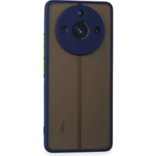 Aslanoğlu Store Newface Realme 11 Pro Kılıf Montreal Silikon Kapak - Lacivert