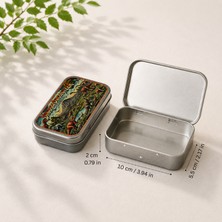 Halusbushcraft - Dinosaorganiser Tin Box - Teneke Organizer Kutu