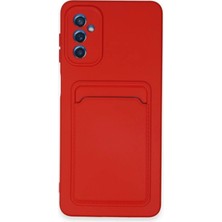 Aslanoğlu Store Galaxy A14 4g Kılıf Kelvin Kartvizitli  - Kırmızı