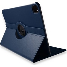 Aslanoğlu Store Ipad Pro 11 (2020) Kılıf 360 Tablet Deri Kılıf - Lacivert