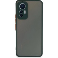 Aslanoğlu Store Mi 12 Lite Kılıf Montreal  Kapak - Yeşil