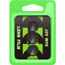 Aslanoğlu Store Galaxy A37 5g Raze Metal Kamera Lens - Siyah
