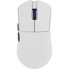 Hawk Gaming HM120 1k Hz 12500 Dpı Tri-Mode Kablosuz/bluetooth Beyaz Gaming Mouse