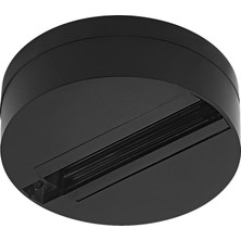 Ledvance LED Yuvarlak Ray Siyah Aparat Tracklight Lamba Başlığı Için Baz Istasyonu, Yuvarlak