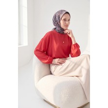 Silk Home Soft Eşarp Füme 90X90