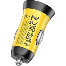 Borofone BZ26 Pd 30W Çakmaklık Tipi Hızlı Araç Şarj Cihazı- Type-C Port