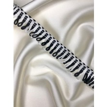 Ezel-in Tekstil Aksesuarları, Dekoratif Makrome Saçak Şerit,1 Metre, KOD-P156C