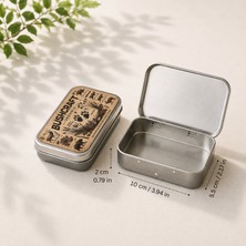 Halusbushcraft Halubushcraft - Forager Tin Box - Organizer Teneke Kutu