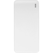 Borofone BJ57 10000 Mah Dahili Çift Kablolu (Type-C/lightning) 22.5W Pd/qc Hızlı Şarj Powerbank Beyaz