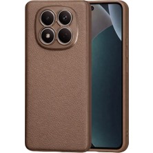 Aslanoğlu Store Note 15 Pro 4g Thermax  Kılıf - Kahverengi