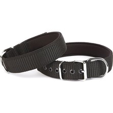 Aslanoğlu Store Seri Dokuma Köpek Boyun Tasması 5X55-65CM Siyah