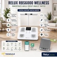 Relux RBS6000 Innertrace Akıllı Vücut Analiz Tartısı + Dijital Mutfak Tartısı Hediye