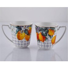 Lamedore Lemons Serisi 2 Li Mug Set 350 cc