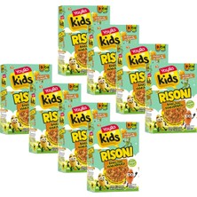 Yayla Kids Sebzeli 3 Renkli Risoni Bakliyat Makarnası 300 G X8