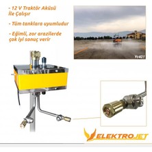 Kadıoğlu Eco Jet Tarla Tipi 2 Yön 2 Çıkış Ilaçlama Makinesi (Damla Önleyicisiz)