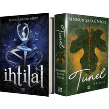 Dokuz Yayınları Ihtilal 1 Zelzele Ciltli ve Is Serisi 1 Tünel Ciltli (Binnur Şafak Nigiz) 2li Set