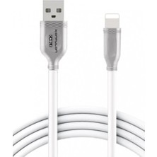 Aslanoğlu Store S48 Lightning Kablo Iphone Uyumlu 1m 3A - Beyaz