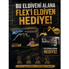 Dolphin Siyah Nitril Muayene Eldiveni Alana Flex Siyah Eldiven Hediye!