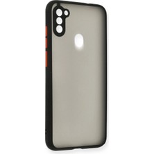 Aslanoğlu Store Galaxy A11 Kılıf Montreal  Kapak - Siyah