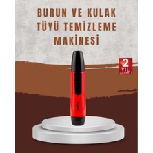 Belirtilmemiş Raks Leo Burun Kulak Tüy Alma Makinesi 45 Dk Şarj Süreli Kırmızı
