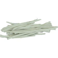 Aslanoğlu Store Bağlama Teli Tel Klips Pvc Kaplamalı Beyaz 500 gr Takribi 500  1 Paket