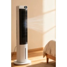 The Wlue 70W Uzaktan Kumandalı Buzlu Kule Vantilatör Fan Zaman Ayarlı