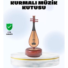 Belirtilmemiş Enstrüman Şeklinde Müzik Kutusu Lüt Tasarım Melodious Music