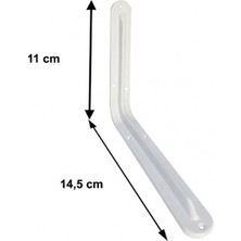 Aslanoğlu Store Raf Altı 5x6 mm Beyaz