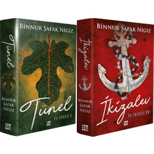 Dokuz Yayınları Is Serisi 1 Tünel Ciltli ve Is Serisi 4 Ikizalev Ciltli (Binnur Şafak Nigiz) 2li Set