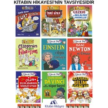 4-5. Sınıf- Bilim Adamları Serisi(9kitap)- Öncü Bilgin Fuat Sezgin, Isaac Newton ve Elması, Einstein Çılgın Teorisyen, Çılgın Bilim Adamının Deneyler Kitabı, Cezeri, Ibni Sina, Leonardo Da Vinci
