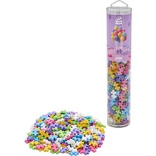 MarkEntegra Pastel Mix, 240 Parça, Tüp Inşa ve Yapı Seti Oyuncağı