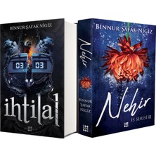 Dokuz Yayınları Ihtilal 2 Zede Ciltli ve Is Serisi 2 Nehir Ciltli (Binnur Şafak Nigiz) 2li Set
