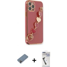 İlk El Grup Pilelistore™ iPhone 12 Pro Kılıf Nova Işık Prime - Şeffaf Uv Polymer Nano Ekran Koruyucu + Metal Kamera Lens Koruma Cam - Mr