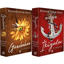 Dokuz Yayınları Is Serisi 3 Günebakan Ciltli ve Is Serisi 4 Ikizalev Ciltli (Binnur Şafak Nigiz) 2li Set