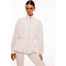 Love On Friday Elodıe Peplum Sweatshirt