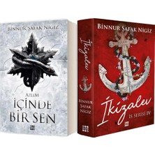 Dokuz Yayınları Içinde Bir Sen 4 Azlem Ciltli ve Is Serisi 4 Ikizalev Ciltli (Binnur Şafak Nigiz) 2li Set
