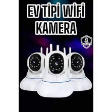 Belirtilmemiş Wifi Kamerası Çift Yönlü Bebek Güvenlik Kamerası Gece Görüşlü