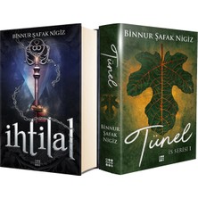Dokuz Yayınları Ihtilal 3 Zerda Ciltli ve Is Serisi 1 Tünel Ciltli (Binnur Şafak Nigiz) 2li Set