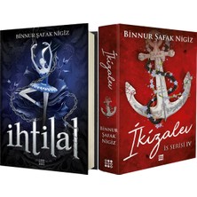 Dokuz Yayınları Ihtilal 1 Zelzele Ciltli ve Is Serisi 4 Ikizalev Ciltli (Binnur Şafak Nigiz) 2li Set
