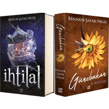 Dokuz Yayınları Ihtilal 4 Zefir Ciltli ve Is Serisi 3 Günebakan Ciltli (Binnur Şafak Nigiz) 2li Set
