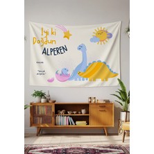 Greendecor Kişiye Özel Doğum Günü Duvar Örtüsü Iyi Ki Doğdun Happy Birthday Isim Yazılı Kumaş Doğum Günü Flaması