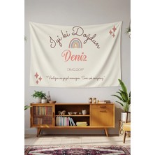 Greendecor Kişiye Özel Doğum Günü Duvar Örtüsü Iyi Ki Doğdun Happy Birthday Isim Yazılı Kumaş Doğum Günü Flaması