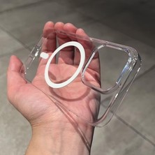 Aplus Magsafe Uyumlu Şeffaf Sert Mika Kılıf – Sararma Yapmaz, Darbe Korumalı Premium Koruyucu Kılıf