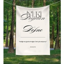 Greendecor Kişiye Özel Doğum Günü Duvar Örtüsü Iyi Ki Doğdun Happy Birthday Isim Yazılı Kumaş Doğum Günü Flaması