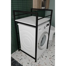 The Violett Çok Amaçlı Banyo Rafı ve Çamaşır Makinesi Üstü Düzenleyici Dolap