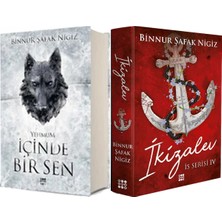 Dokuz Yayınları Içinde Bir Sen 3 Yehmum Ciltli ve Is Serisi 4 Ikizalev Ciltli (Binnur Şafak Nigiz) 2li Set