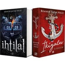 Dokuz Yayınları Ihtilal 2 Zede Ciltli ve Is Serisi 4 Ikizalev Ciltli (Binnur Şafak Nigiz) 2li Set