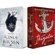 Dokuz Yayınları Içinde Bir Sen 1 Engerek Ciltli ve Is Serisi 4 Ikizalev Ciltli (Binnur Şafak Nigiz) 2li Set
