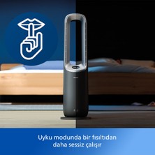 Philips 70 M² 3'ü 1 Arada Hepa Isıtıcı Fan Akıllı Sensörlü Hava Temizleyici Cihaz Sessiz Koku Giderici Polen Toz Alerjen PM10